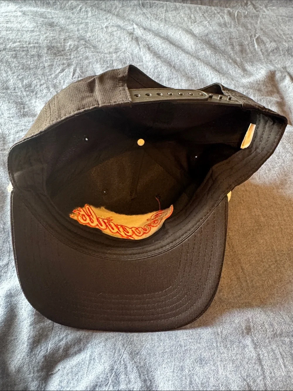 Cowgirls Rope-Accent Black Baseball Cap